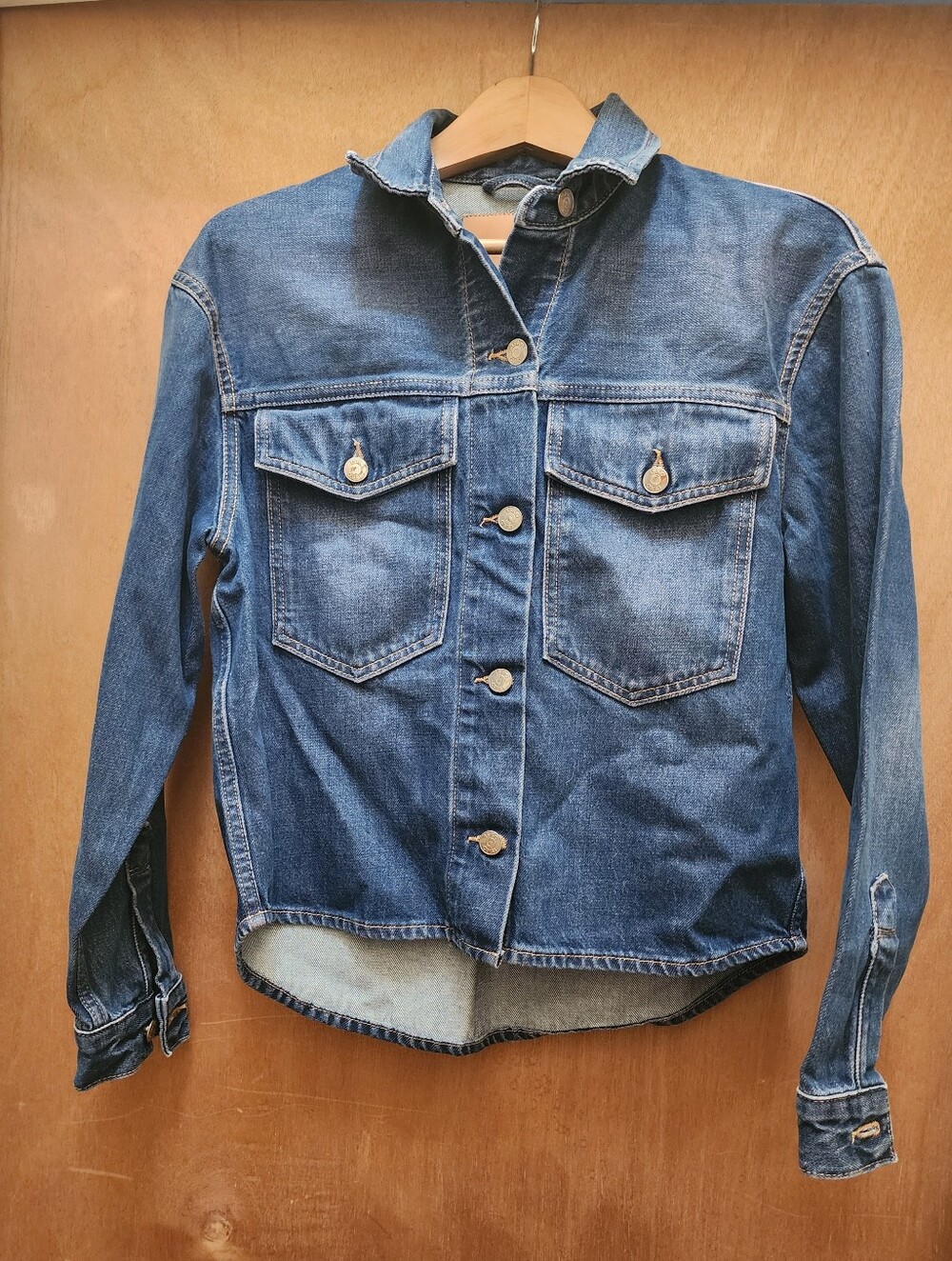 ISKO Women's Denim Jacket in Blue